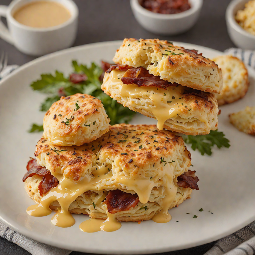 Maple Street Biscuit Co. Style Cheddar Bacon Biscuit