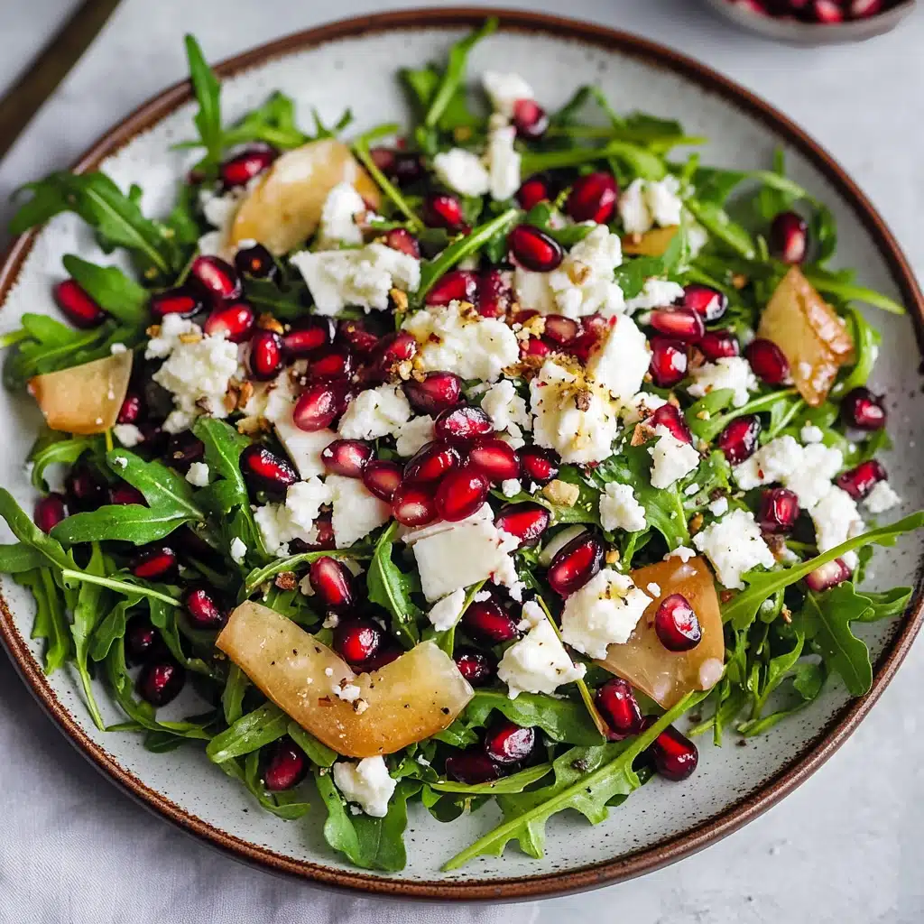 Pomegranate & Arugula Salad with Citrus Vinaigrette