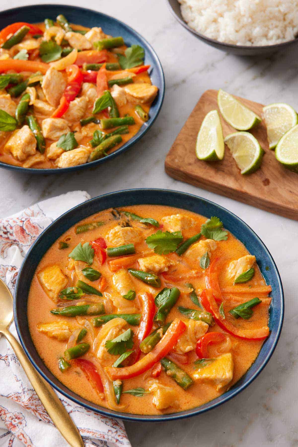 Pineapple and Vegetable Thai Red Curry
