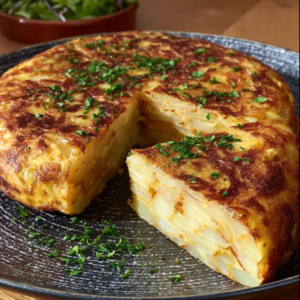 Pan-Fried Spanish Tortilla de Patatas
