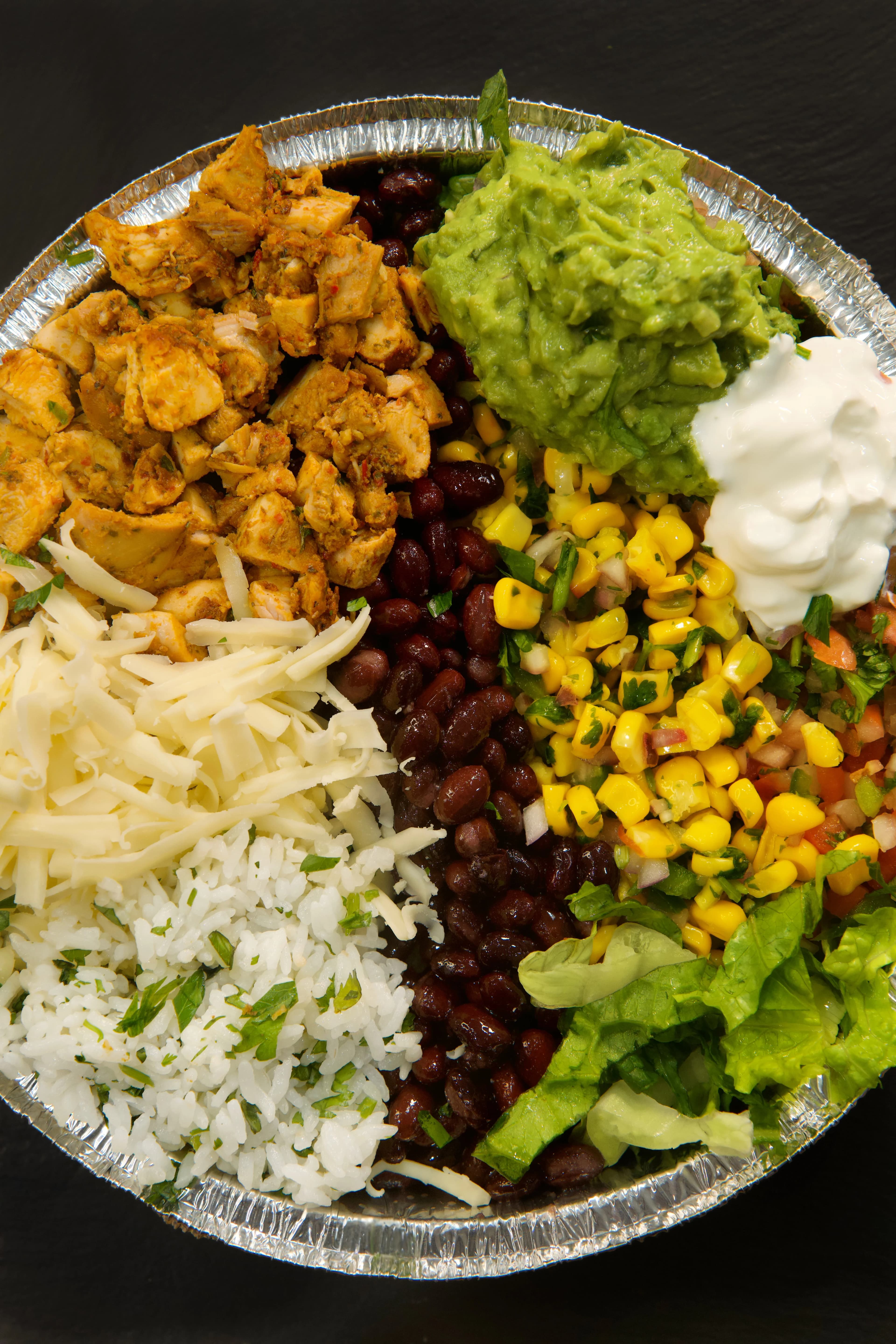 Sheet Pan Chipotle Turkey Burrito Bowls