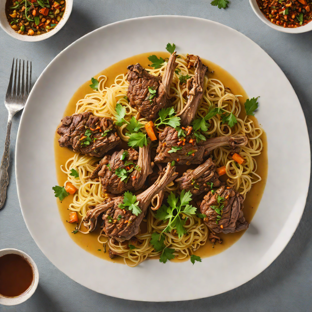 Slow-Cooked Kashmiri Lamb with Fennel and Saffron