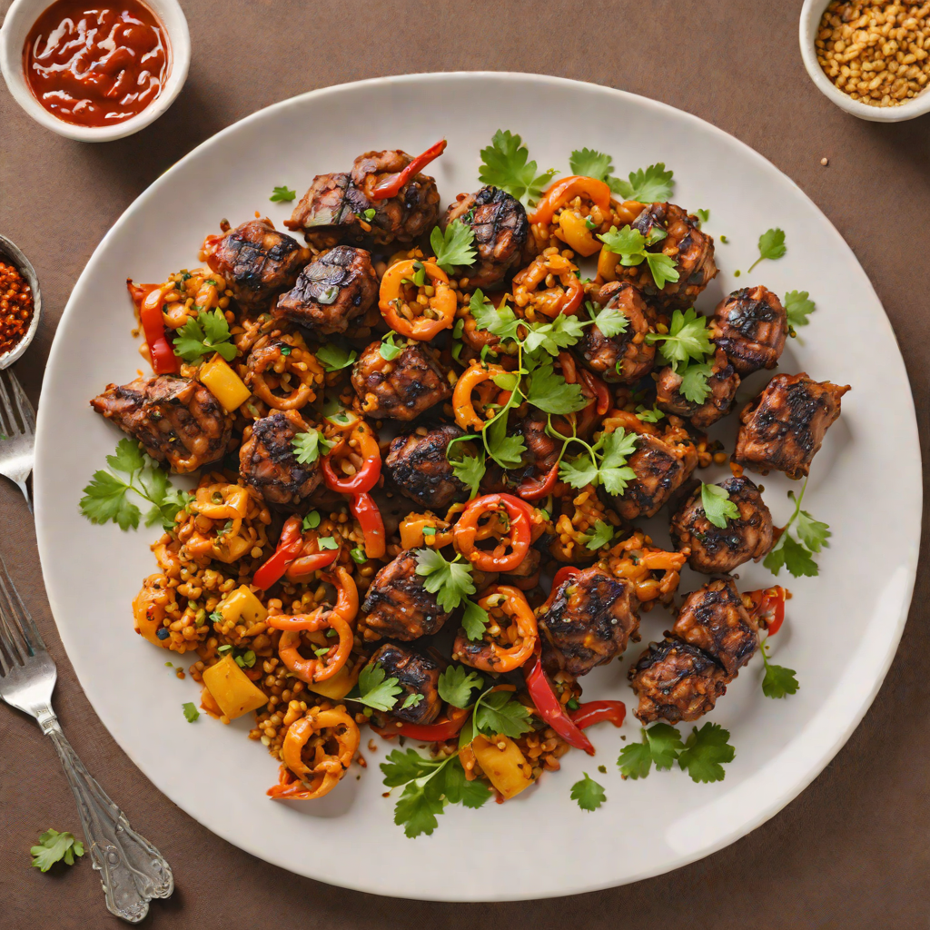 Grilled Ethiopian-Inspired Tibs with Berbere and Garlic
