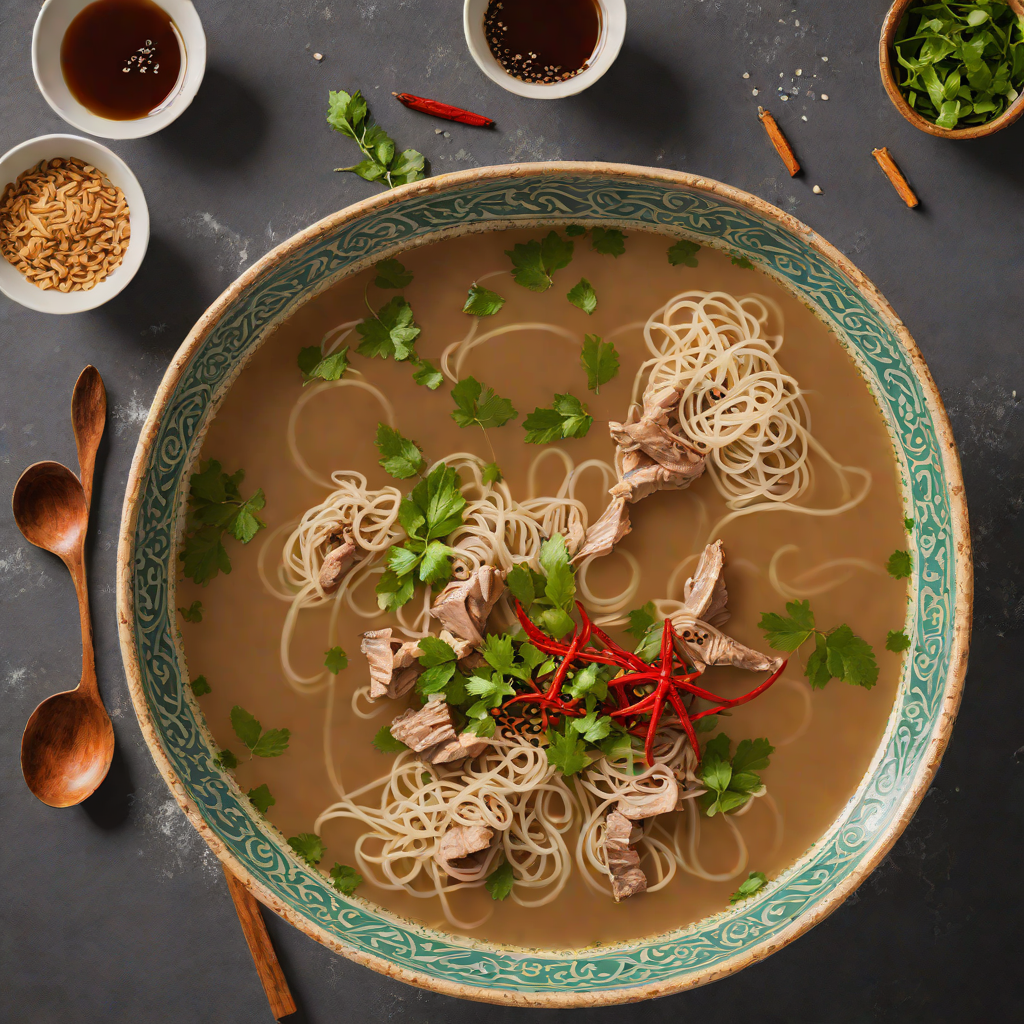Slow-Simmered Vietnamese Pho with Star Anise Broth