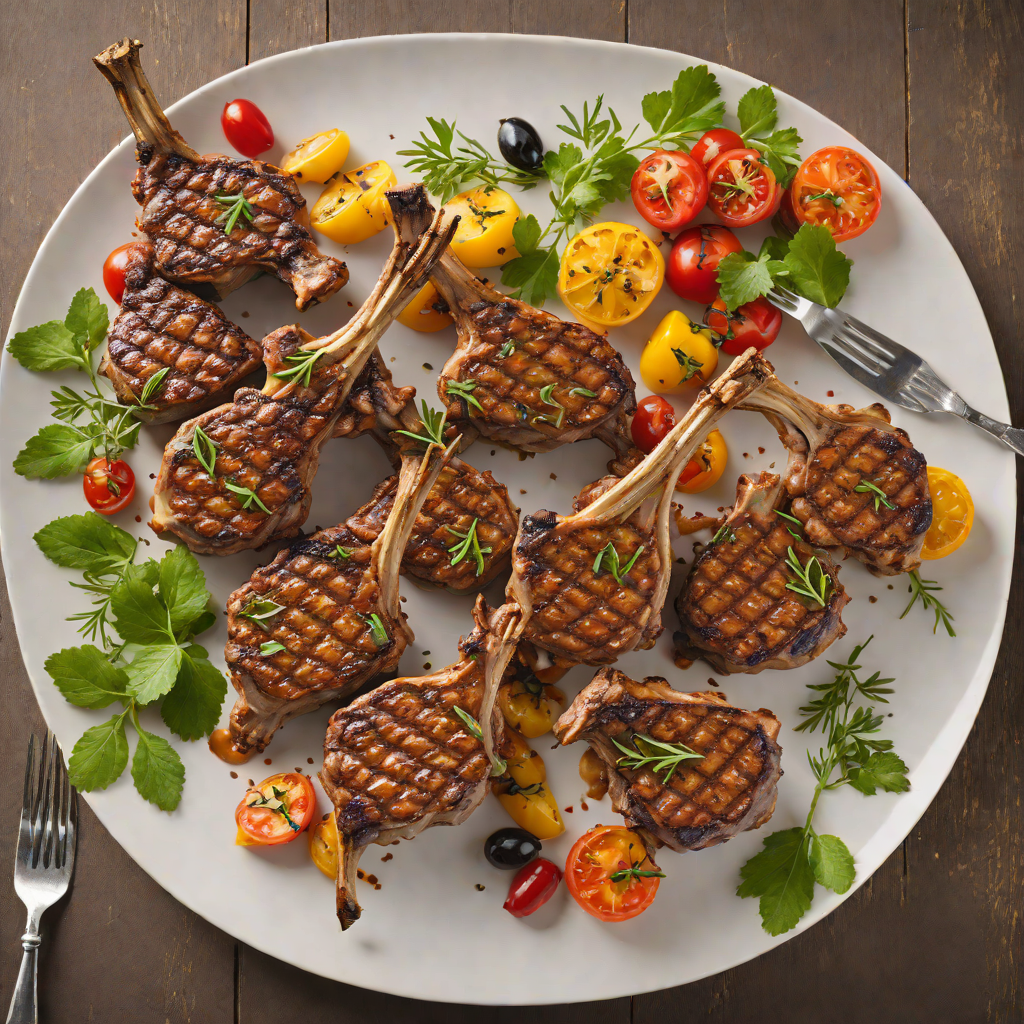 Northern Spice-Rubbed Grilled Lamb Chops
