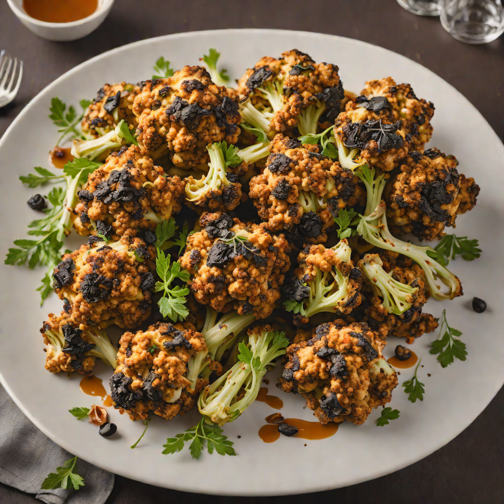 Charcoal-Roasted Cauliflower with Smoky Chrome Spice Blend
