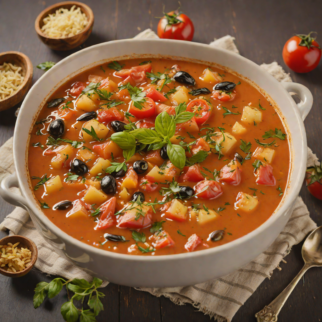 Spanish-Style Tomato and Olive Oil Bread Soup