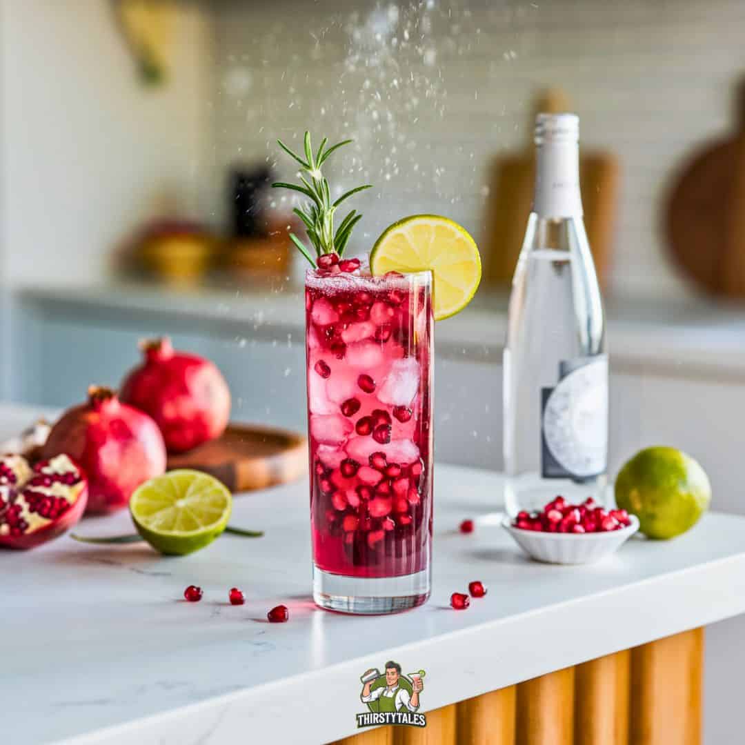 Berry Sparkler Mocktail