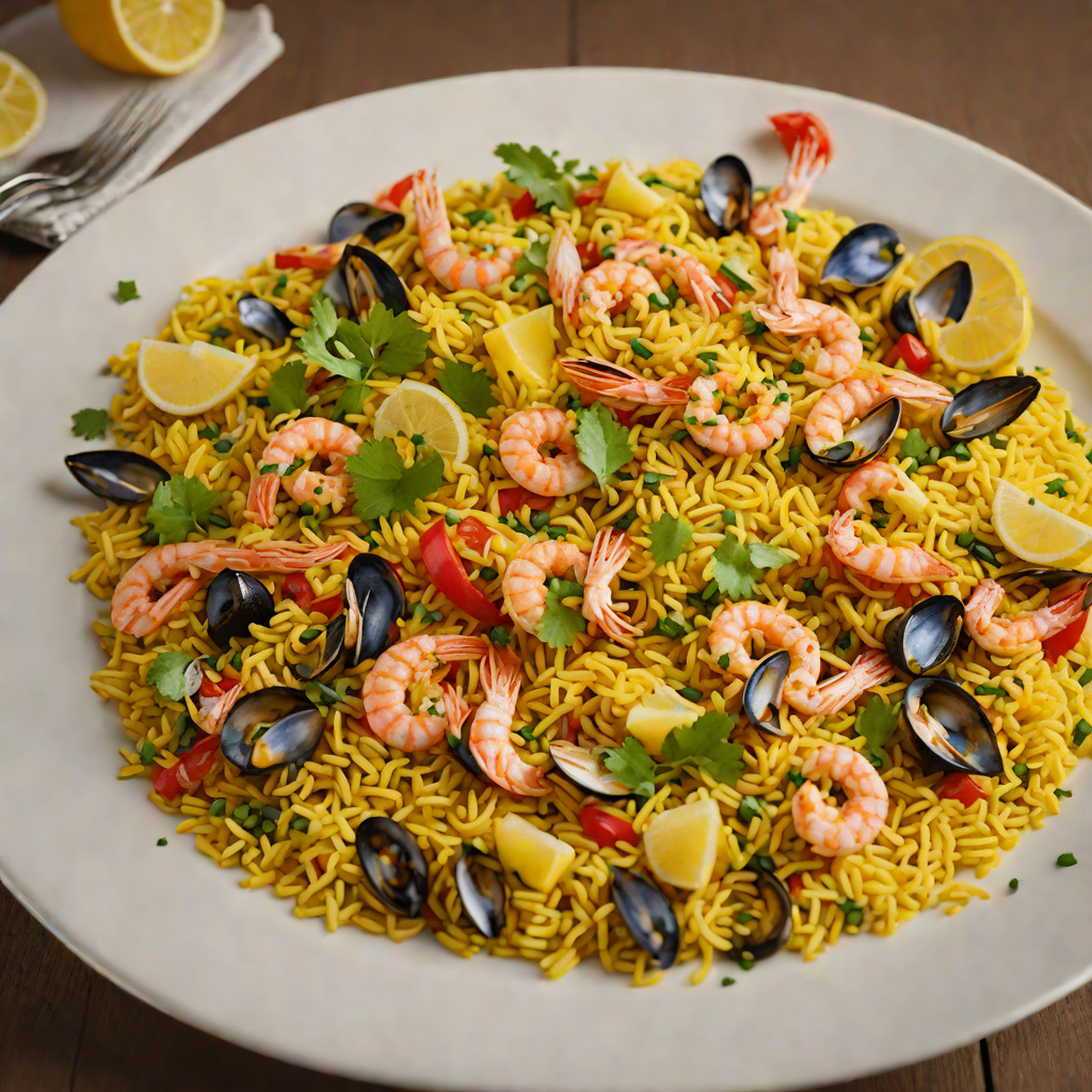 Motion Ocean Wave Pool Seafood Paella