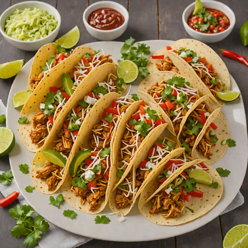 Spicy Houston-Style Tex-Mex Chicken Tacos