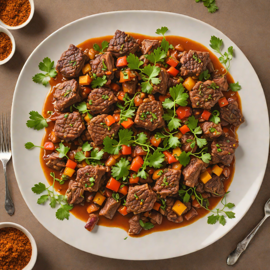 Sautéed Lamb Tibs with Berbere and Mitmita Spice