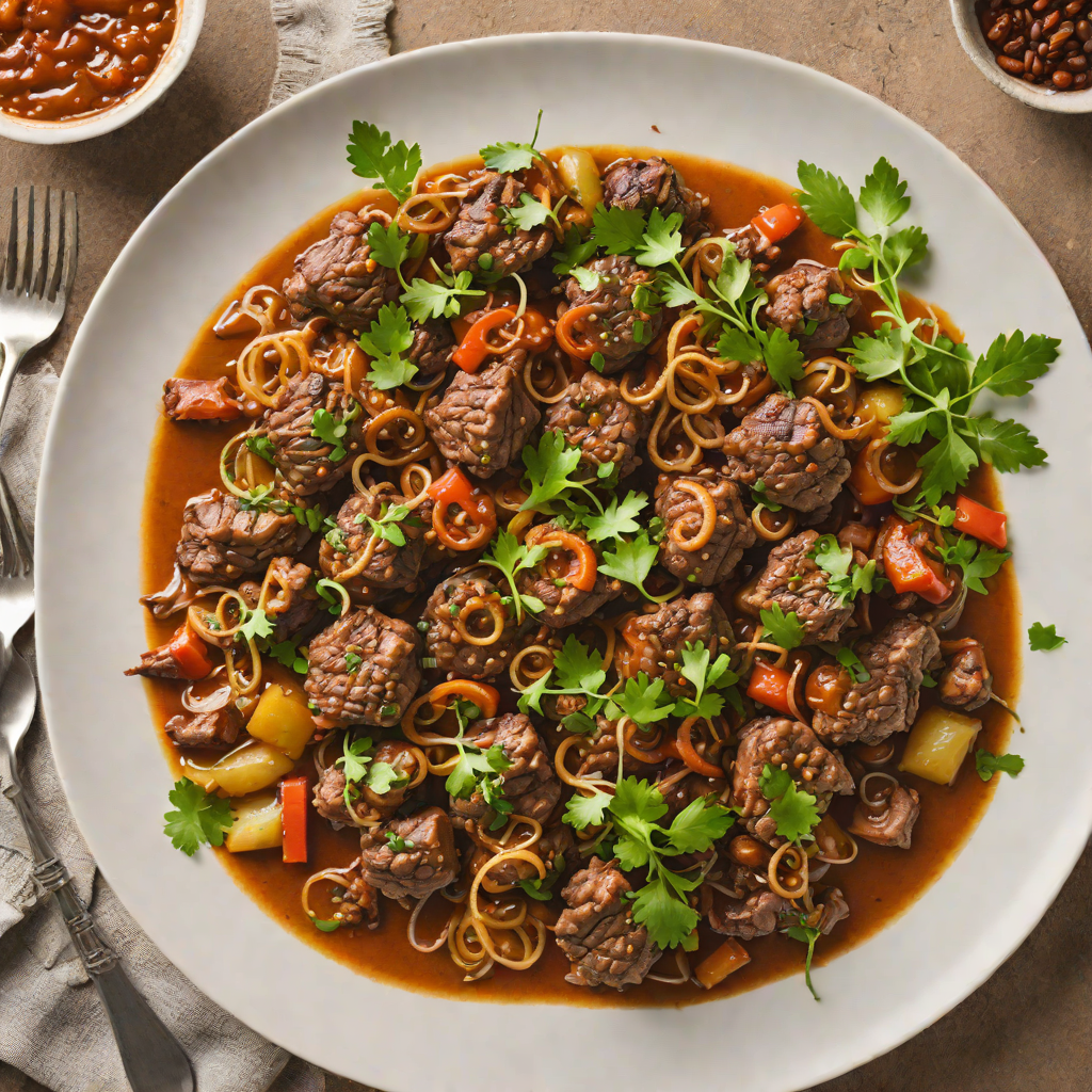 Sautéed Lamb Tibs with Berbere-Spiced Onions