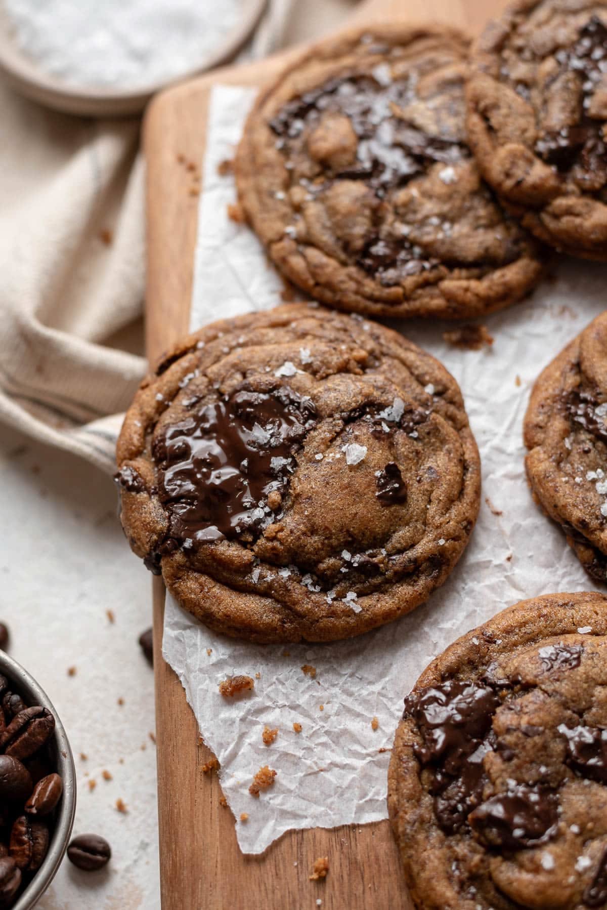Coffee-Spiced Chocolate Chip Cookies