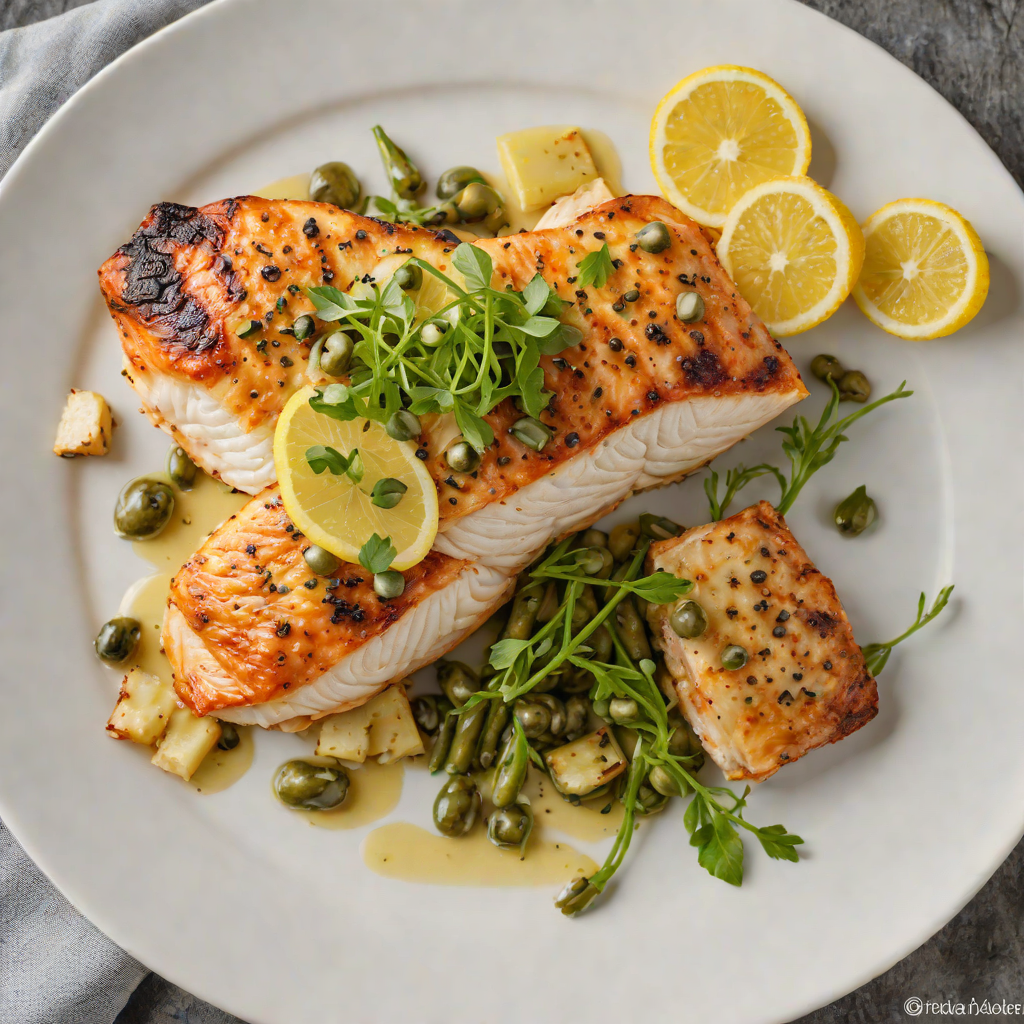 Pan-Seared Pacific Rockfish with Lemon-Caper Butter