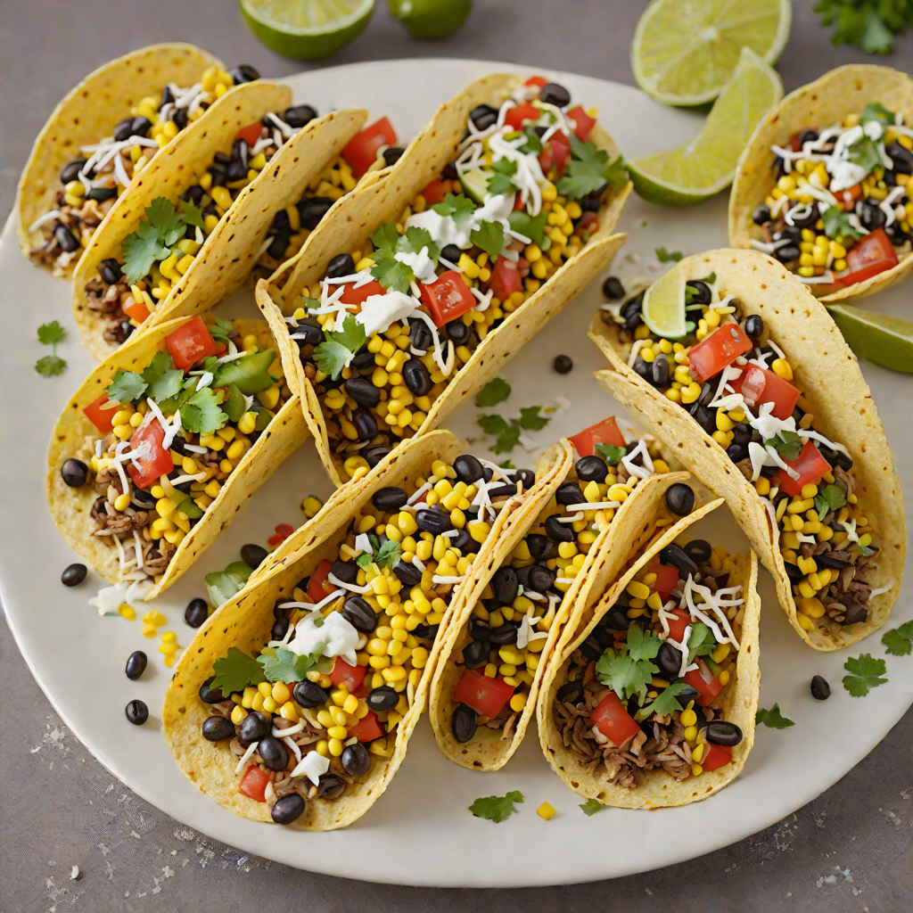 Omaha-Inspired Grilled Corn and Black Bean Tacos