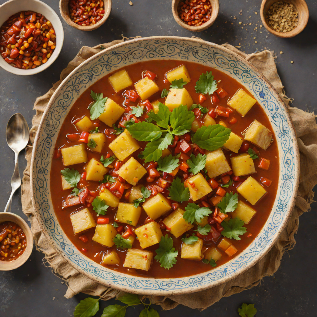 Tropical Yuca and Plantain Stew with Achiote