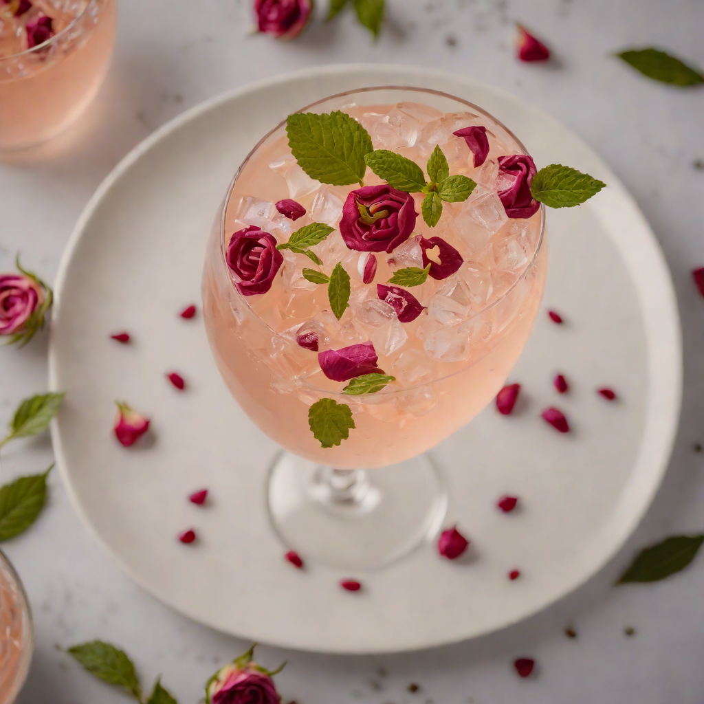 Mediterranean Rose Cardamom Fizz