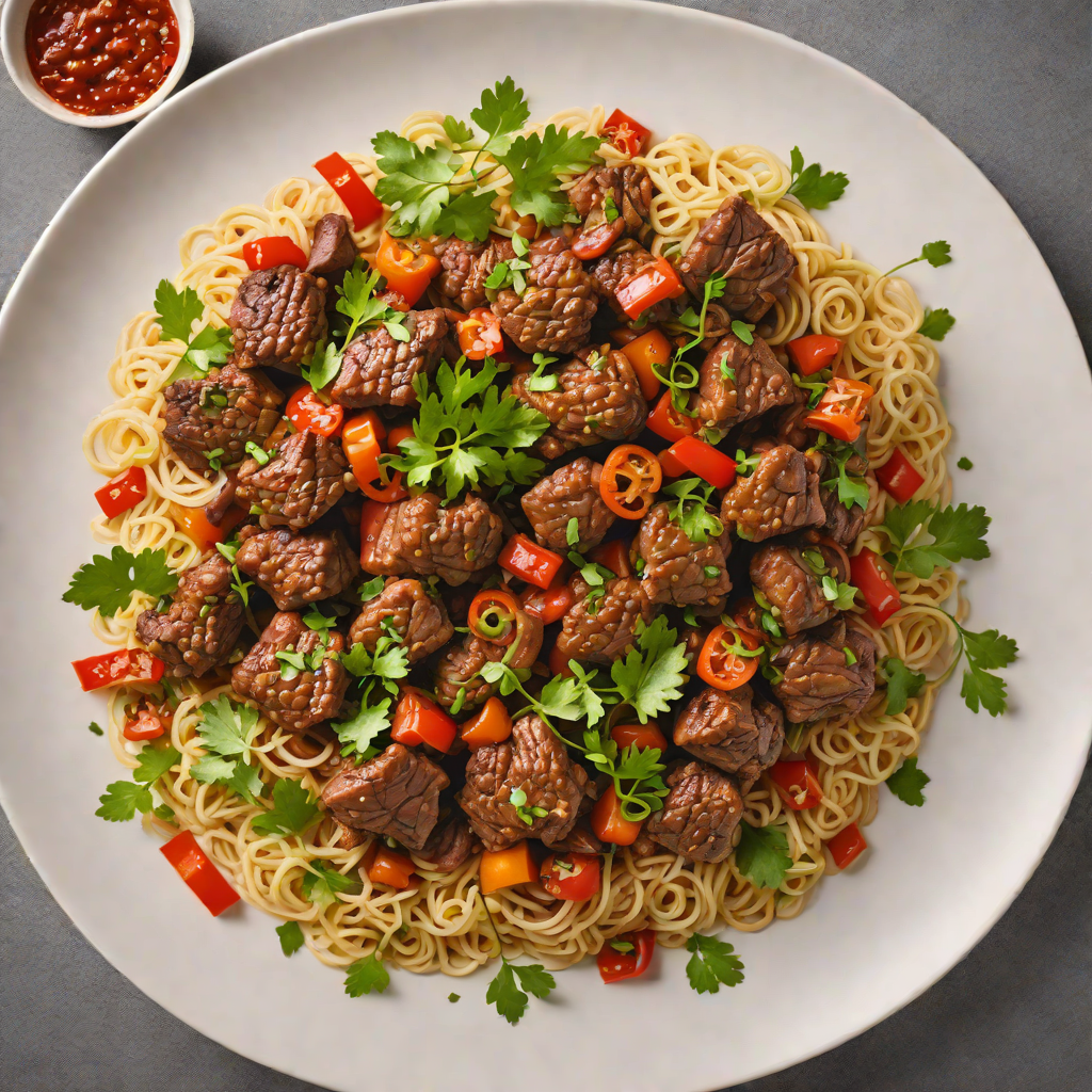Sautéed Lamb Tibs with Berbere and Onions