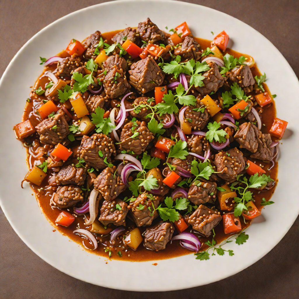 Sautéed Lamb Tibs with Berbere Spices and Onions