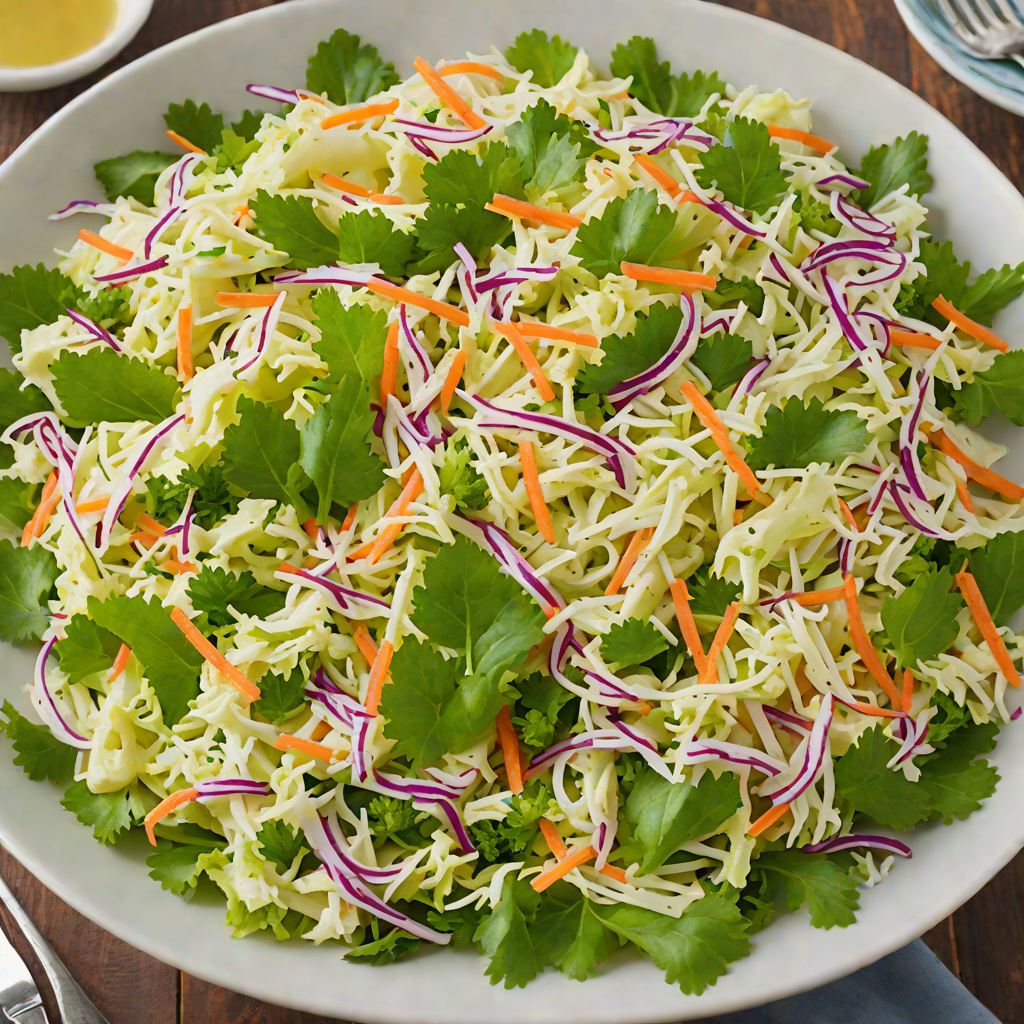 Coleslaw with Creamy Mustard-Dill Dressing