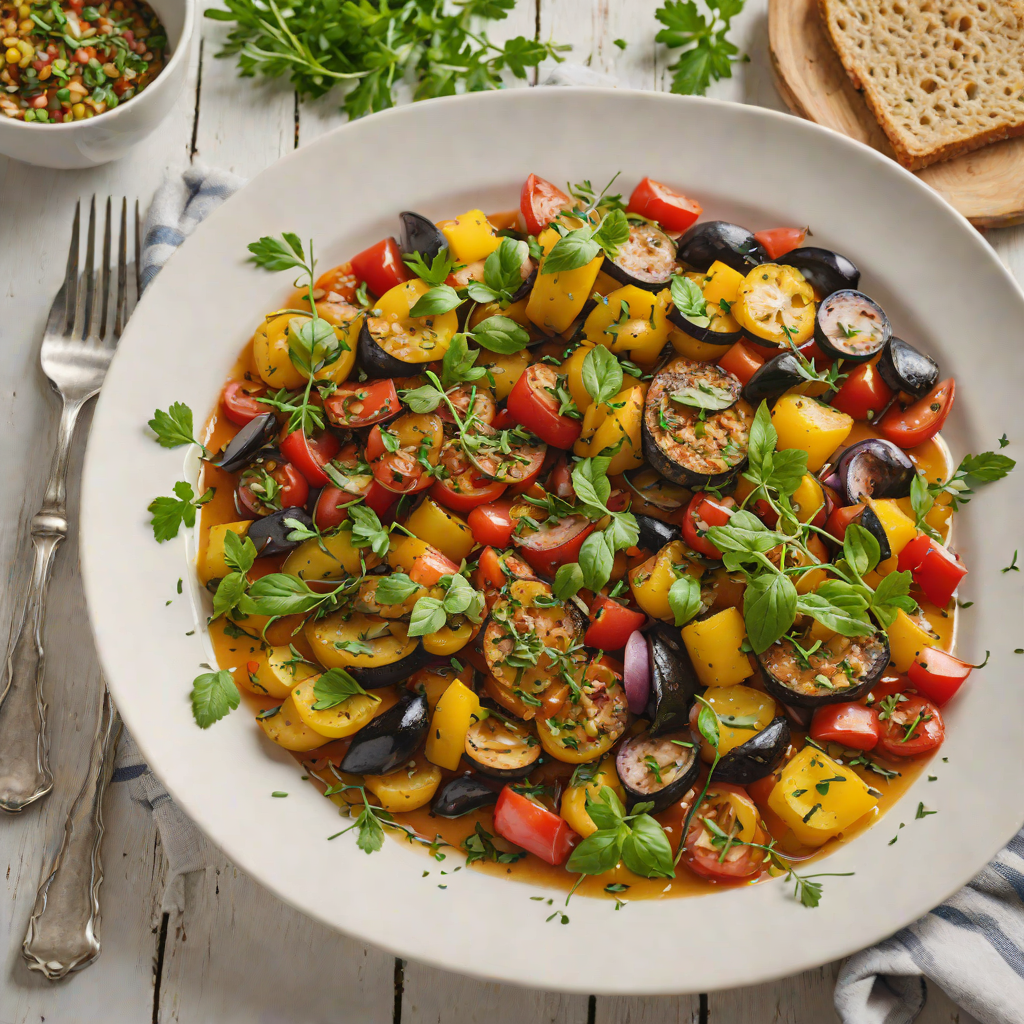 Rustic Provençal Ratatouille with Herbes de Provence