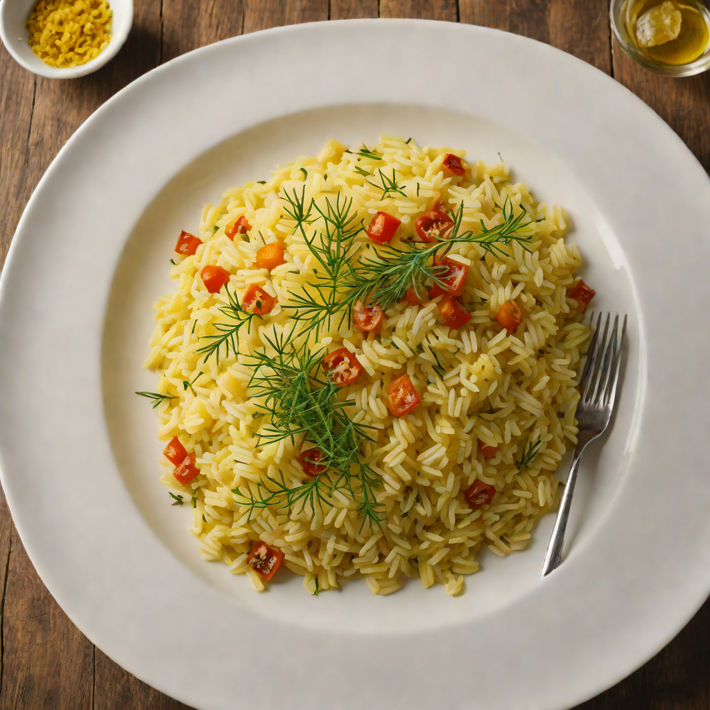 Oven-Roasted Fennel and Saffron Risotto