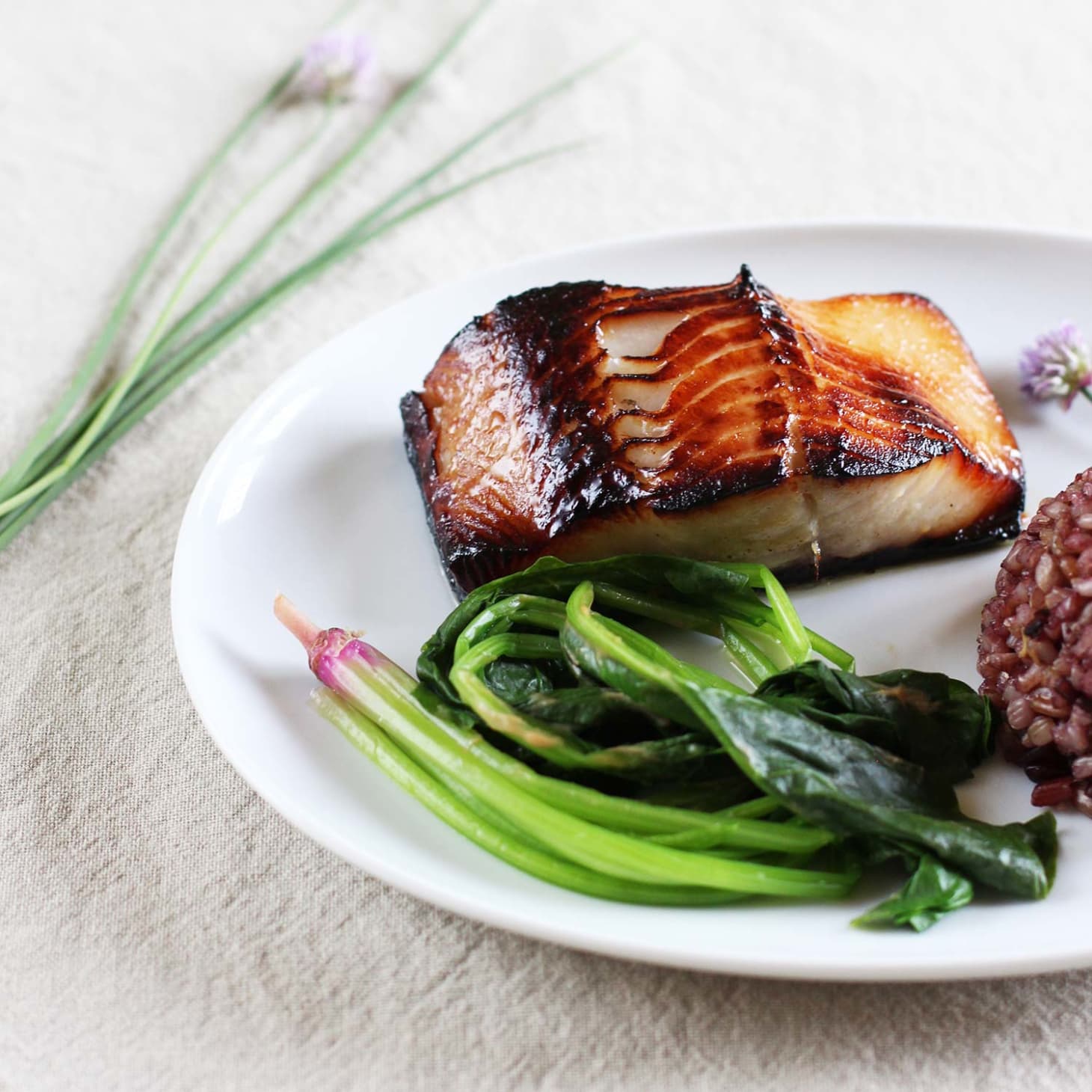 Genuine Kyoto-style Kaiseki: Miso-marinated Black Cod with Seasonal Vegetables