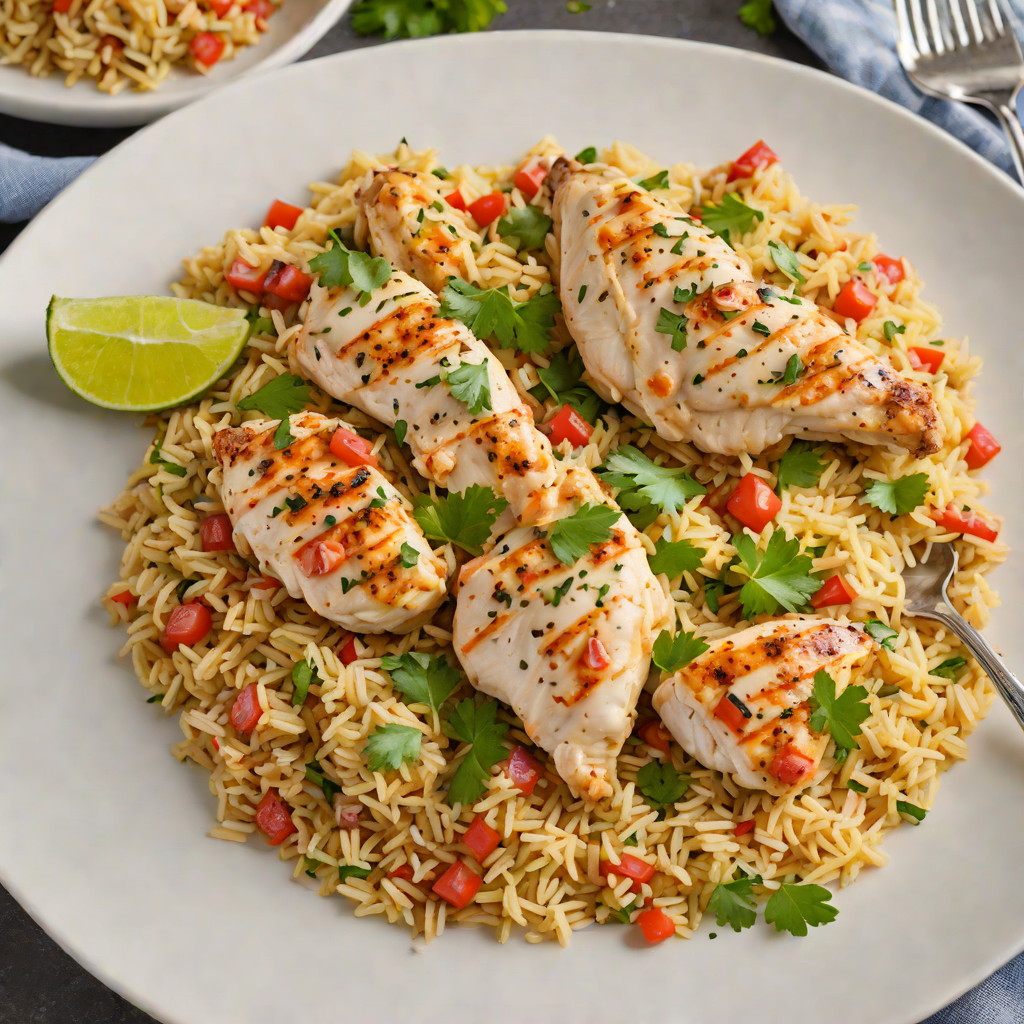 One-Pot Creamy Cajun Chicken and Rice