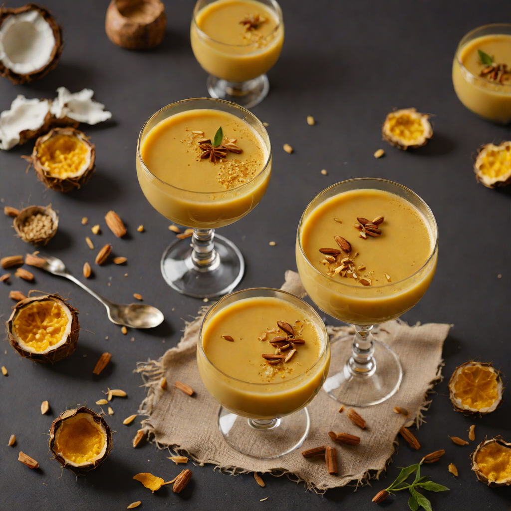 Coconut Turmeric Latte with Cardamom and Honey