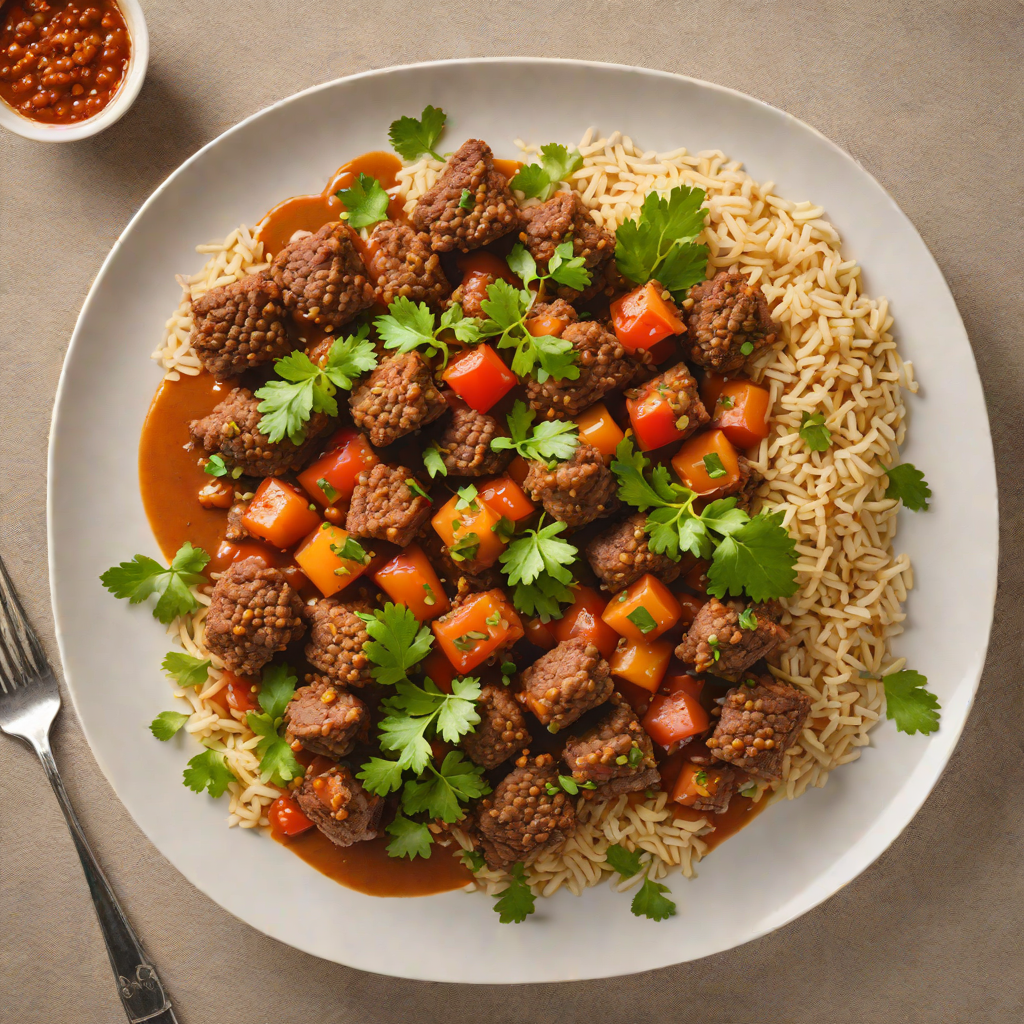 Sautéed Lamb Tibs with Berbere and Niter Kibbeh