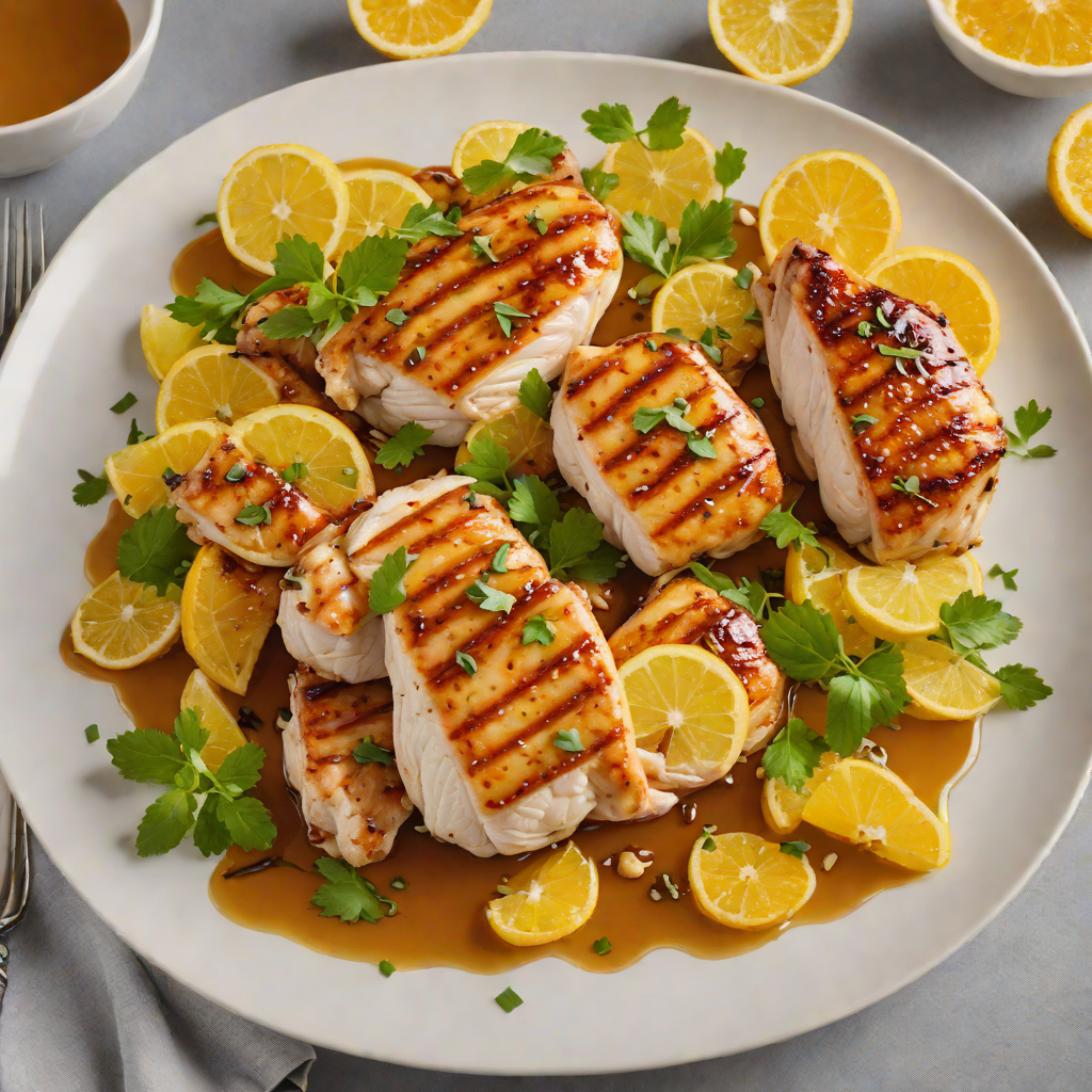 Pan-Seared Chicken with Zesty Citrus and Honey Glaze