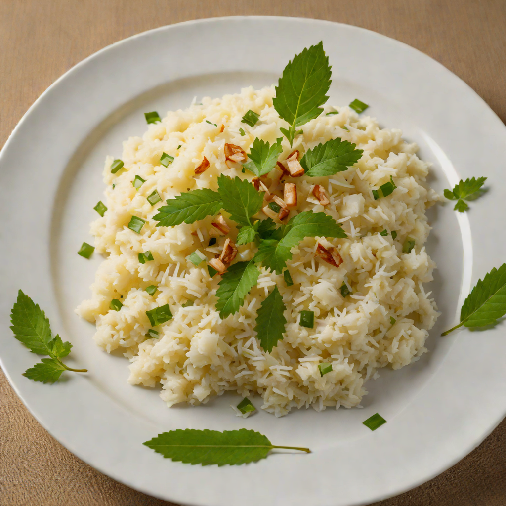 Mashed Cassava with Coconut and Green Chili