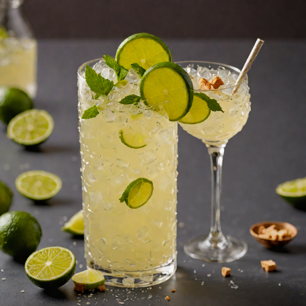 Ginger-Lime Spark Cooler