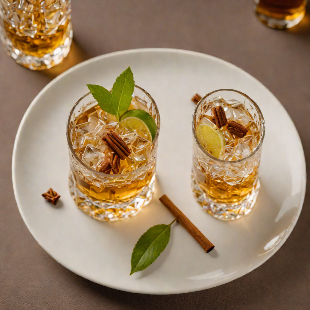 Spiced Tequila Rusty Nail