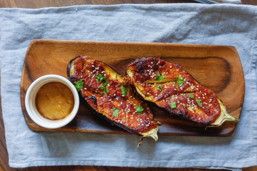 Authentic Miso-Glazed Eggplant