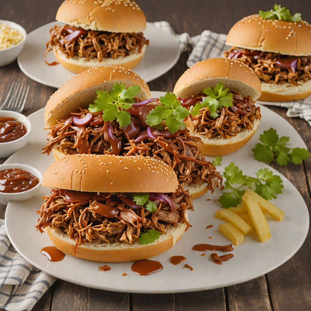 Spiced Southern BBQ Pulled Pork Sandwiches