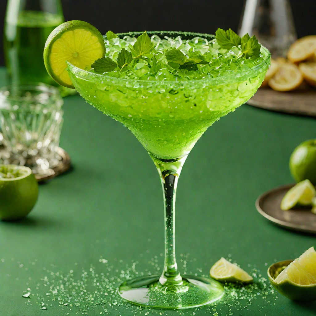 Sparkling Green Glinda Fizz
