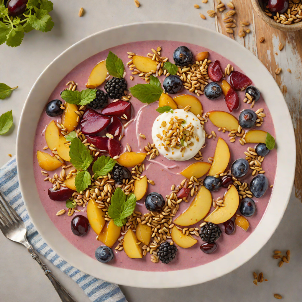 Native Wattleseed and Davidson’s Plum Smoothie Bowl