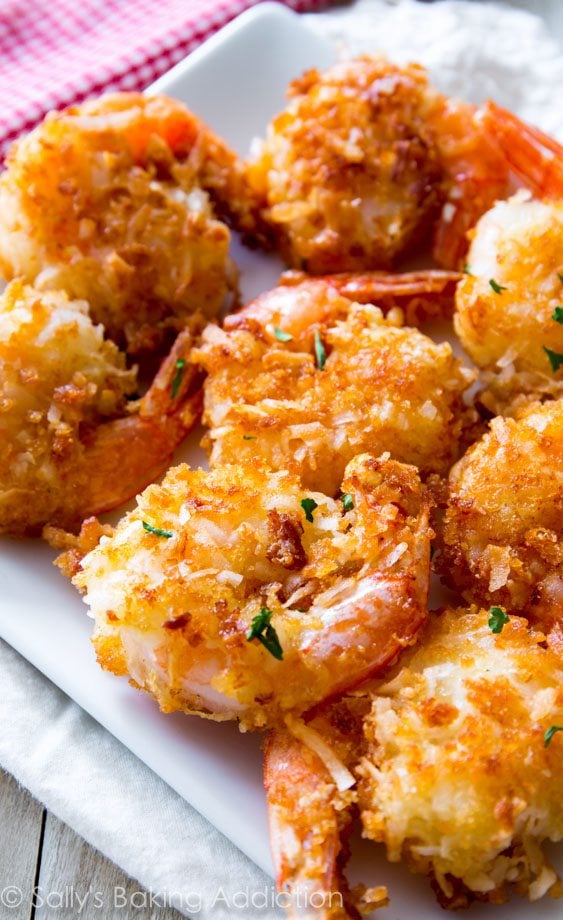 Authentic 1920s Martin Guitar-Style Coconut-Crusted Shrimp