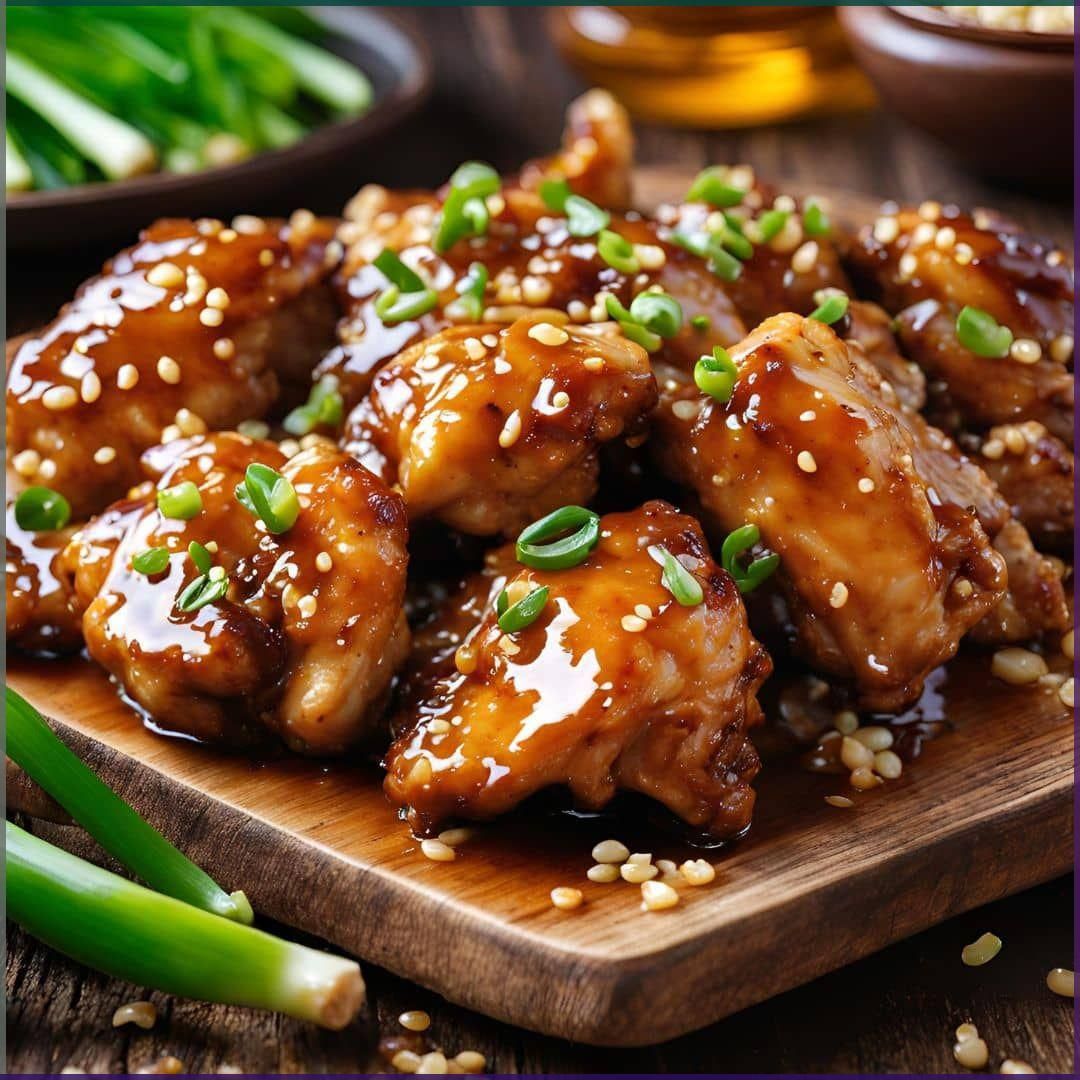 Sautéed Chicken with Honey Garlic and Soy Glaze