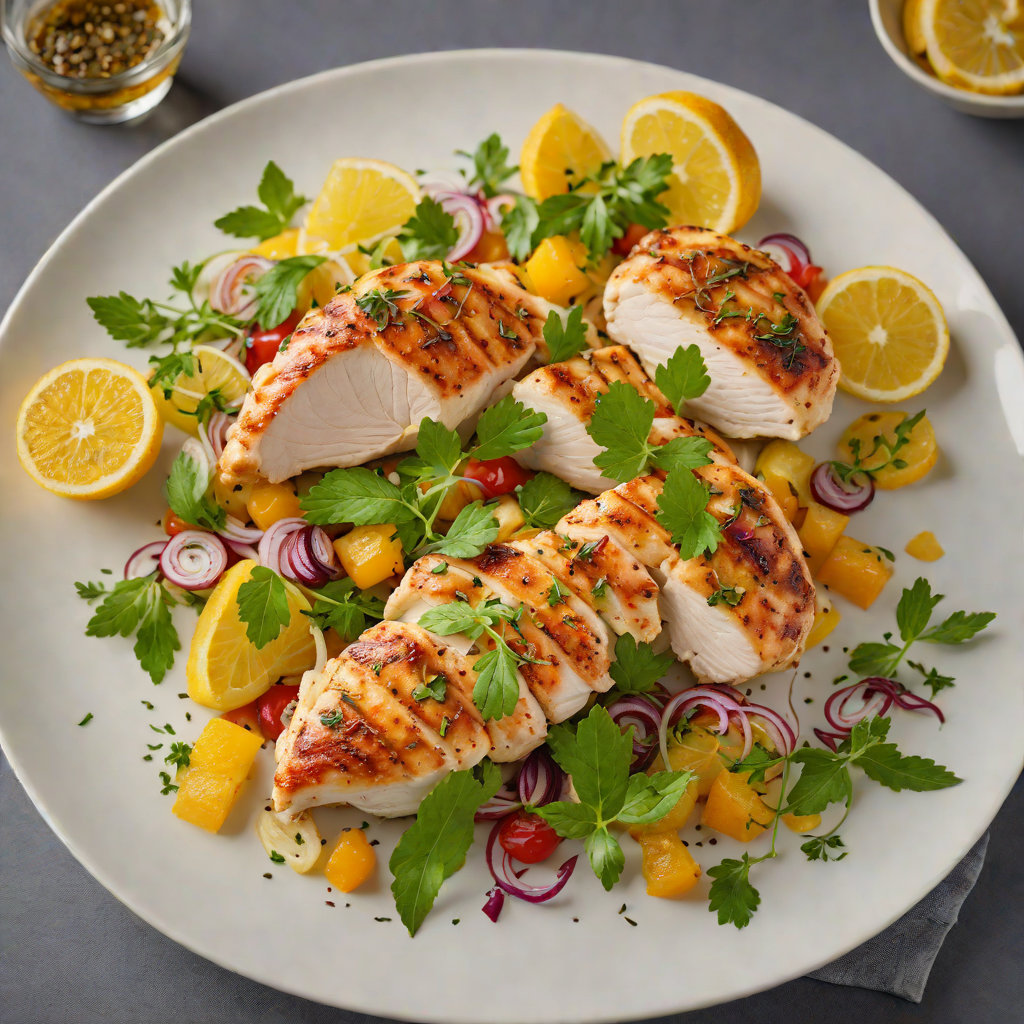 Pan-Seared Chicken with Citrus and Herb Medley