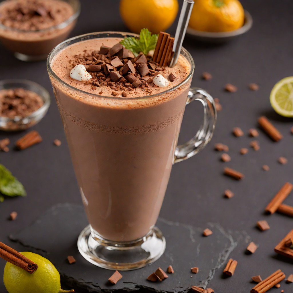 Cocoa-Spiced Mexican Hot Chocolate Cocktail