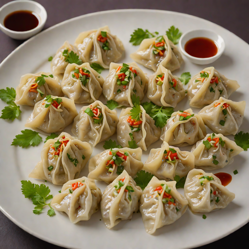 Steamed Tibetan Bön-Inspired Vegetable Dumplings