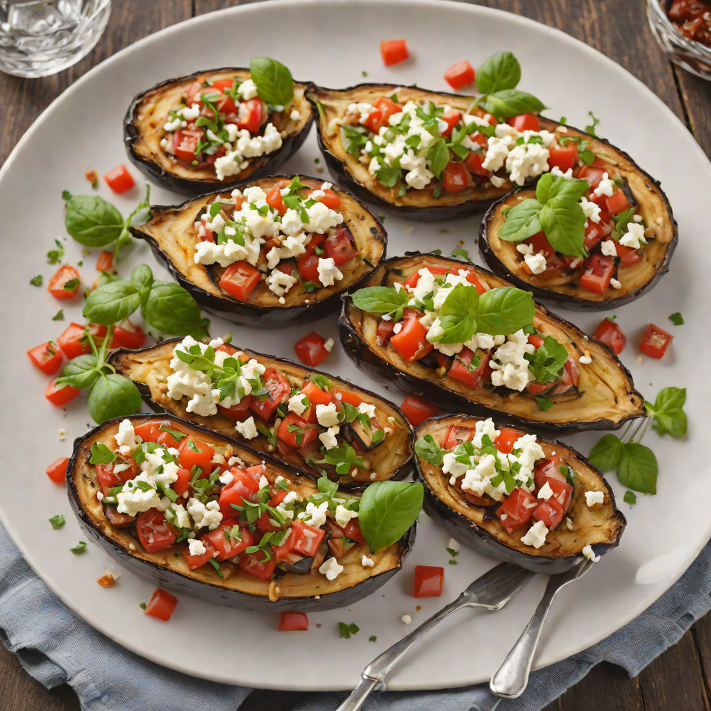 Slow-Roasted Eggplant with Tomato and Feta