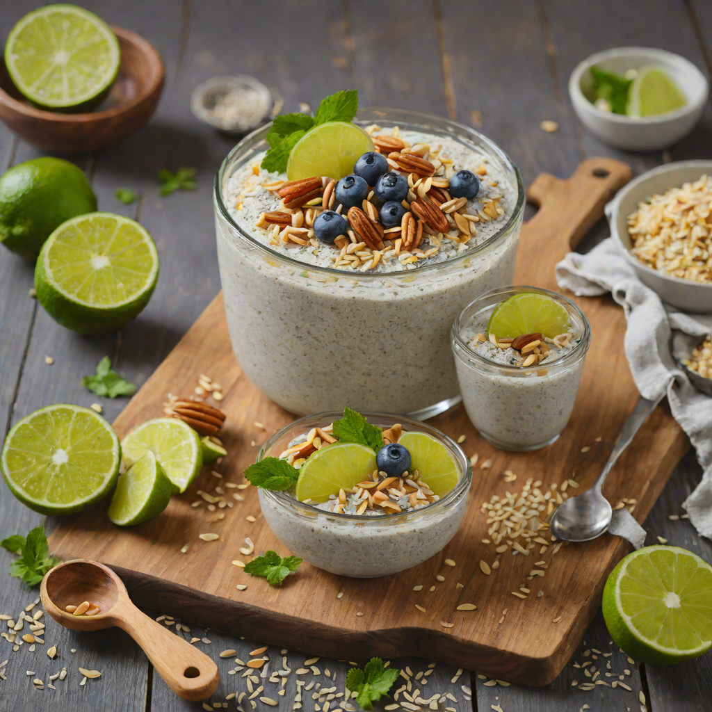 Honey-Lime Coconut Chia Pudding