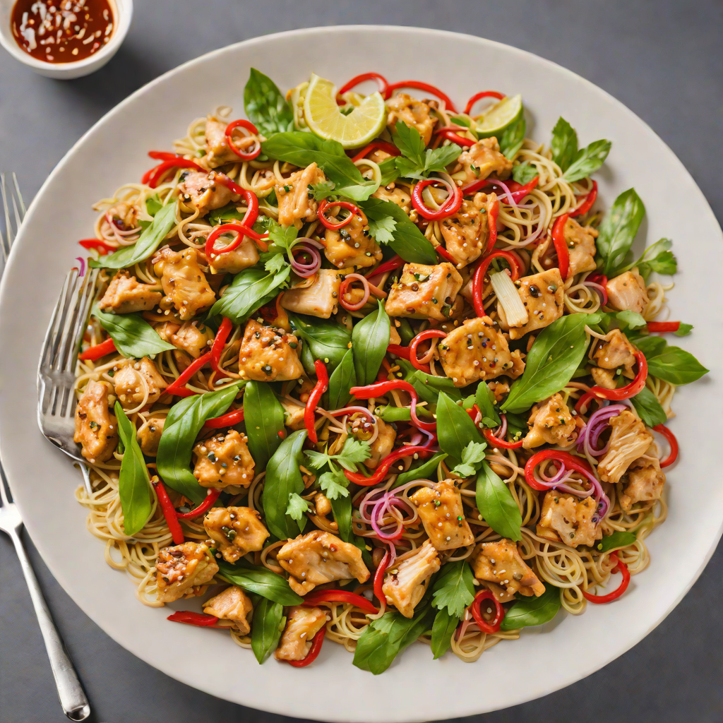 Lemongrass Chicken Stir-Fry with Ginger and Chili