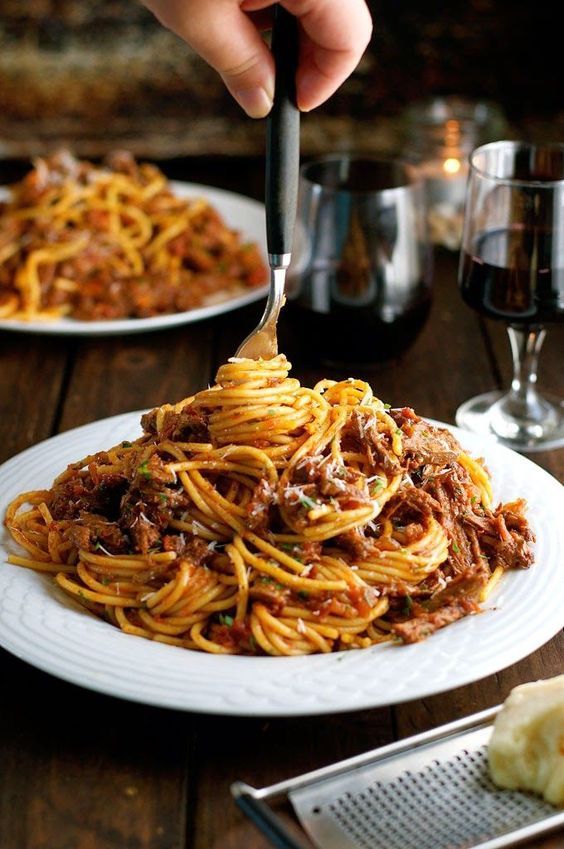 Slow-Cooked Kangaroo Ragu with Smoked Tomato and Shiraz