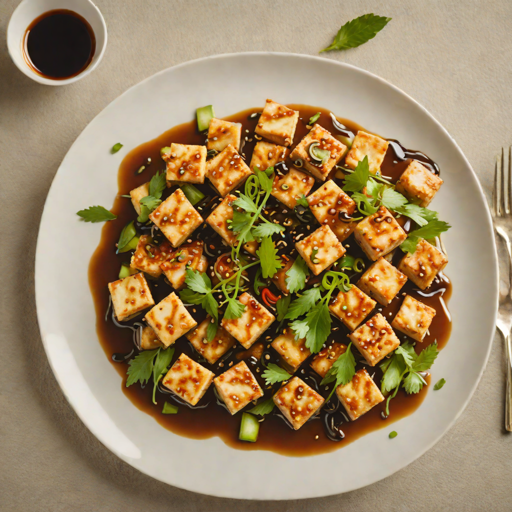 Stir-Fried Tofu with Lemongrass and Black Pepper Sauce