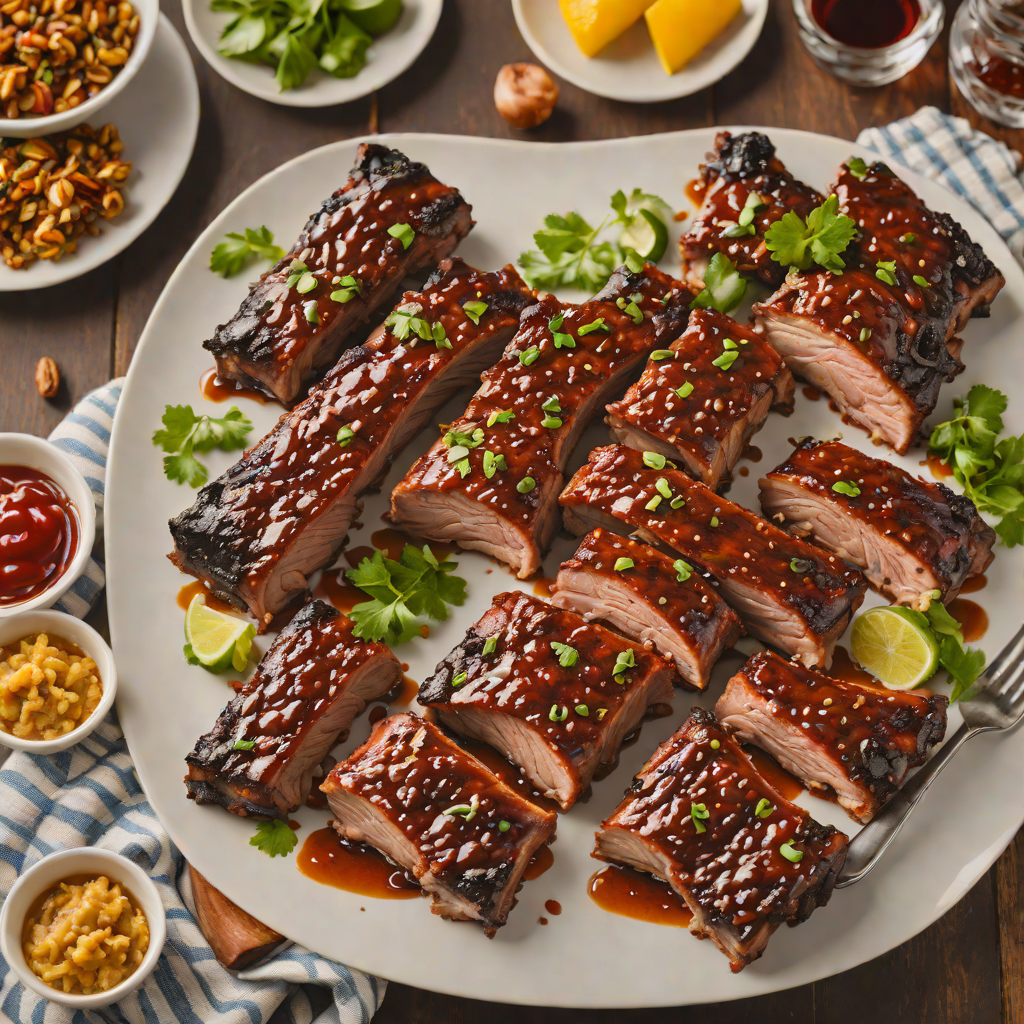 Sheet Pan Chipotle-Maple Glazed Baby Back Ribs