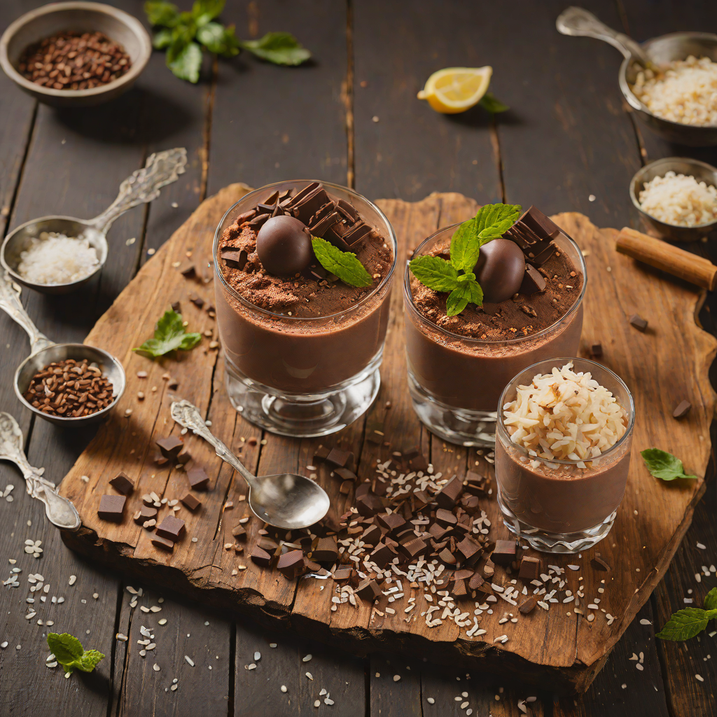 Aged Rum Chocolate Mousse with Sea Salt